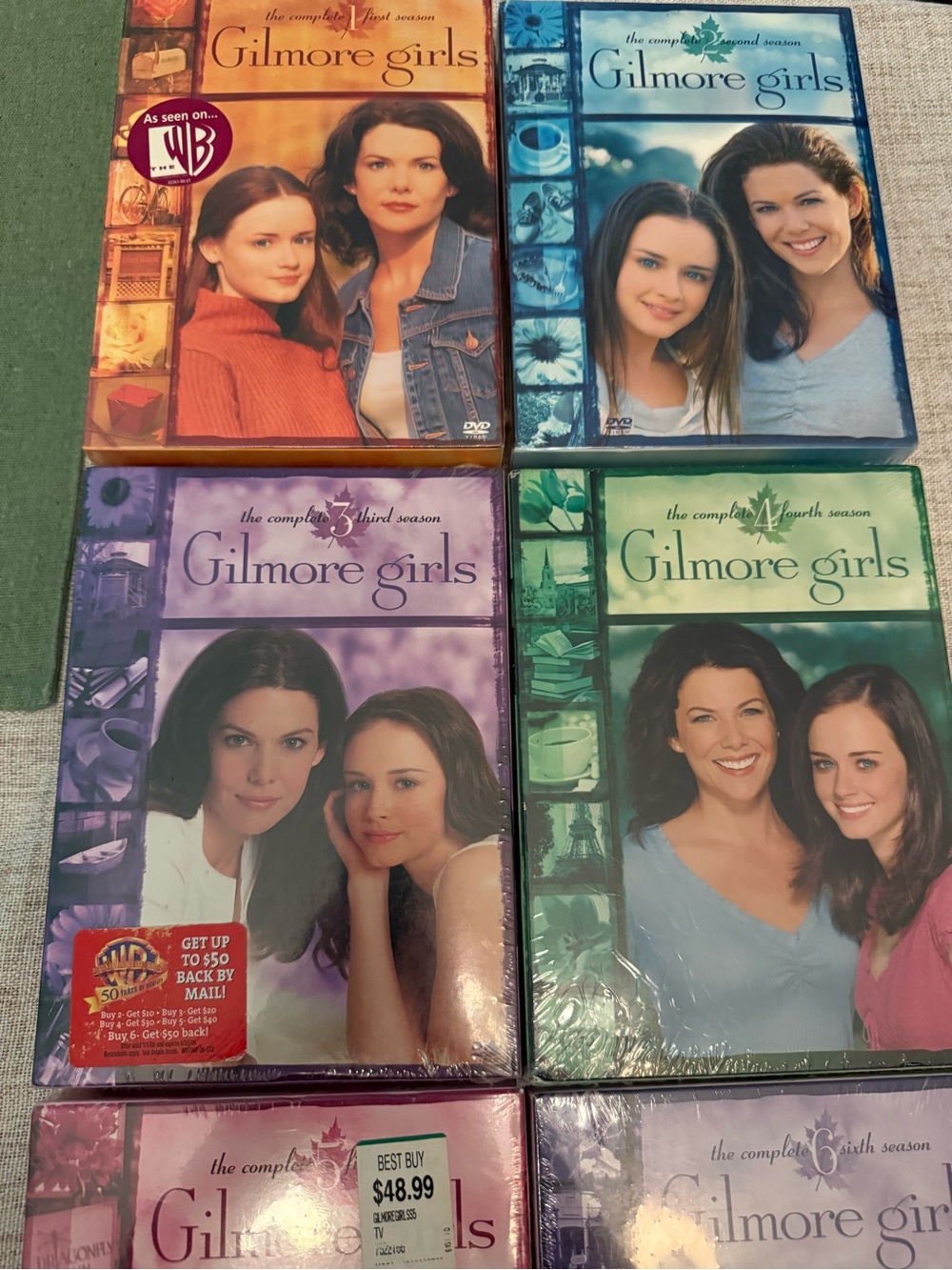Gilmore Girls Complete Series Seasons 1–7 + A Year in the Life DVD Set | NEW - Picture 3 of 5